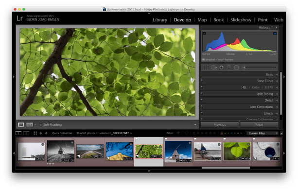 Kurs i Adobe Lightroom i Vestfold. ©Bjørn Joachimsen.