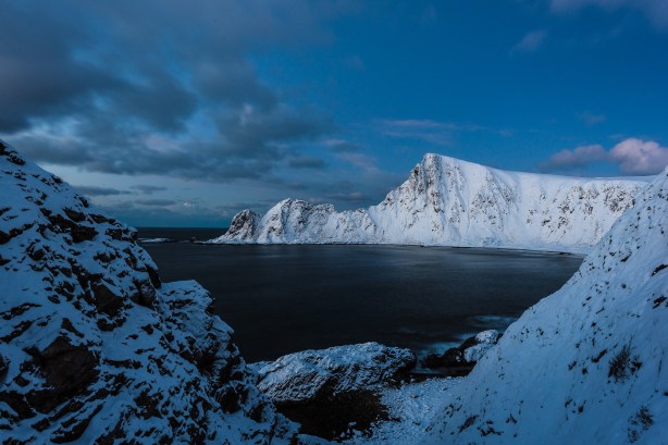 Vakkert vinterlandskap ved kysten i nord. ©Bjørn Joachimsen