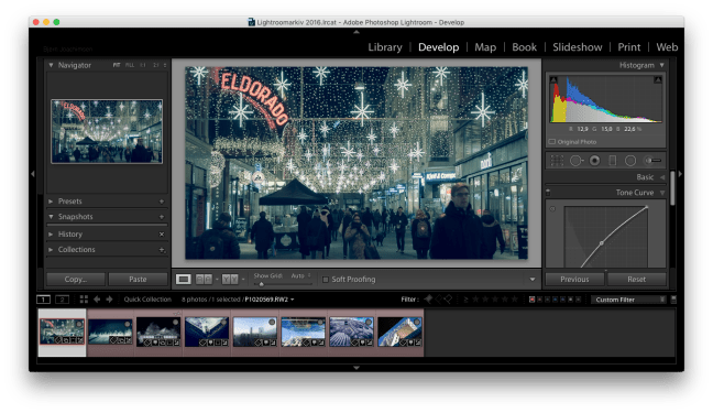 Videregående kurs i Lightroom i Oslo. ©Bjørn Joachimsen.